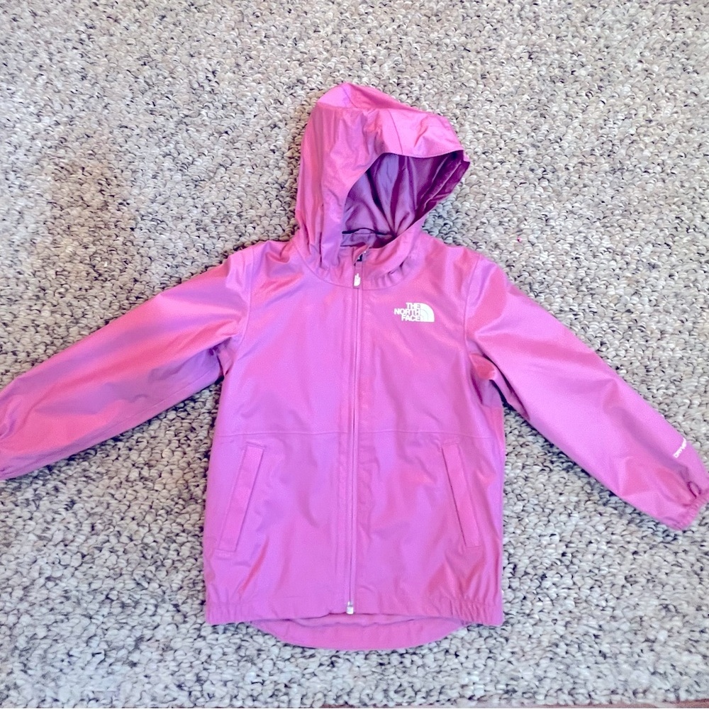 The North Face Zipline Rain Jacket (4T/Sunset Mauve)